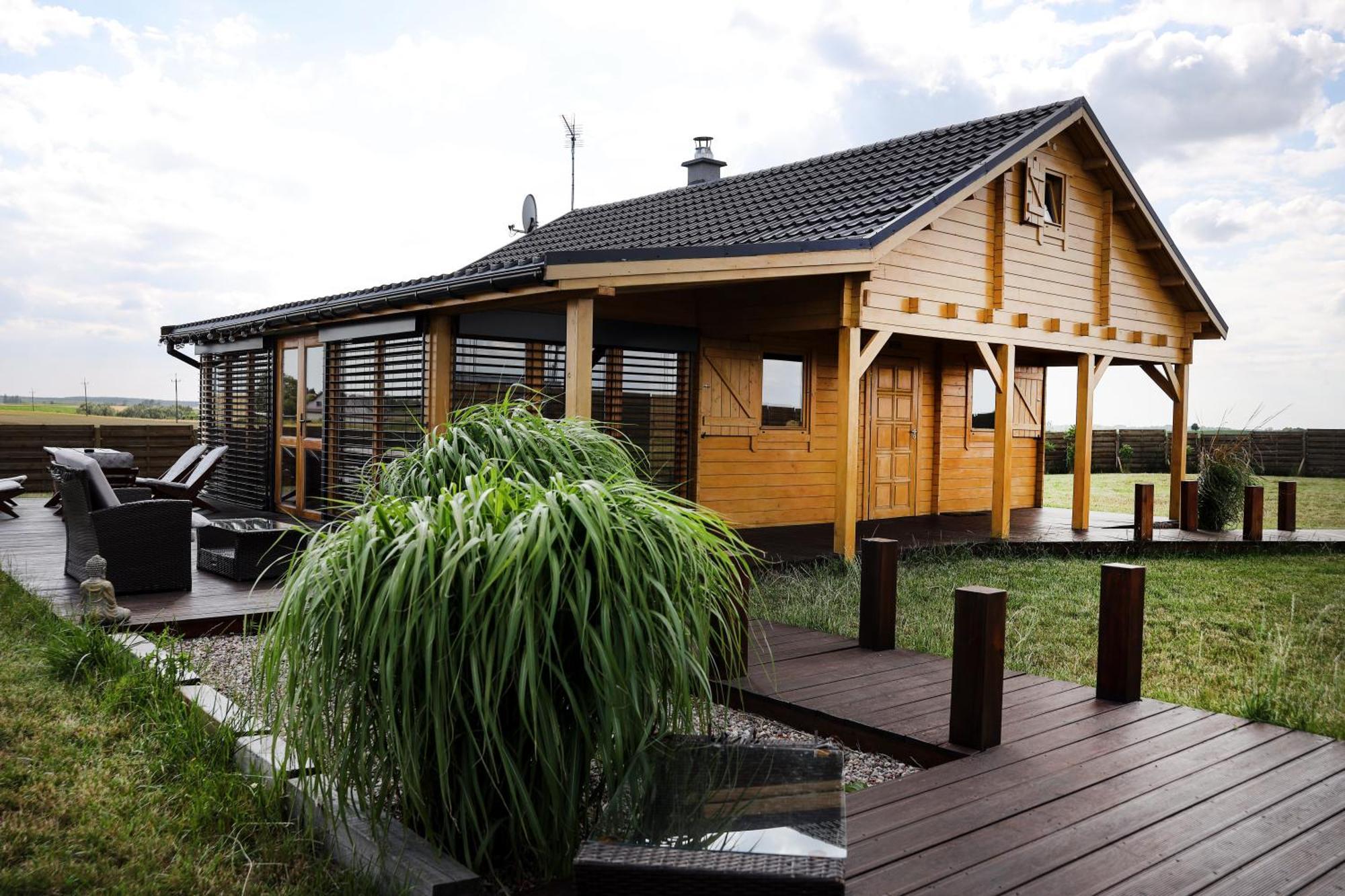 Domek Caloroczny Powidz Tel 512-589-997 ภายนอก รูปภาพ